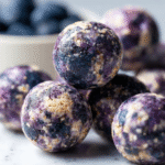 Blueberry Cheesecake Protein Energy Balls 6 Blueberry Cheesecake Protein Energy Balls