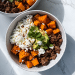 High Protein Beef and Sweet Potato Bowls 6 High Protein Beef and Sweet Potato Bowls