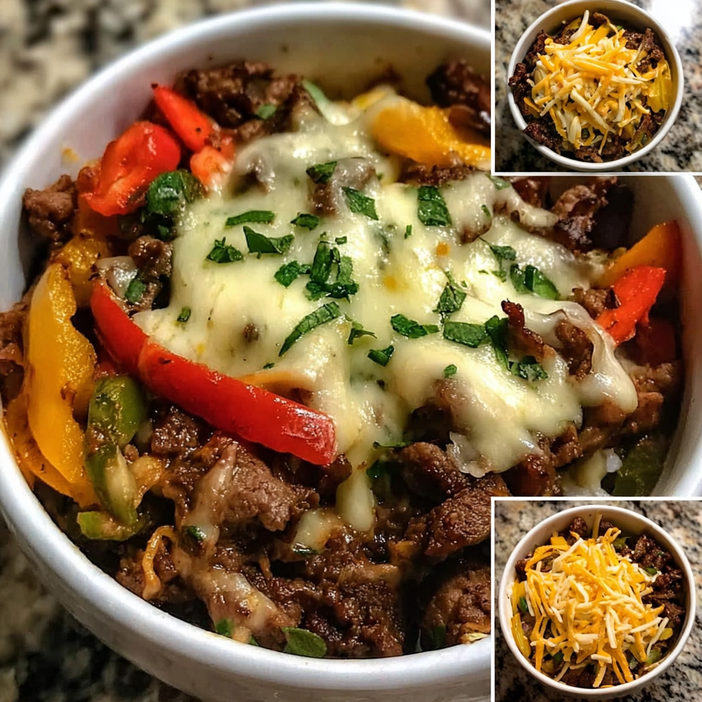 Philly Cheesesteak Bowls: A High-Protein Delight 5 Philly Cheesesteak Bowls