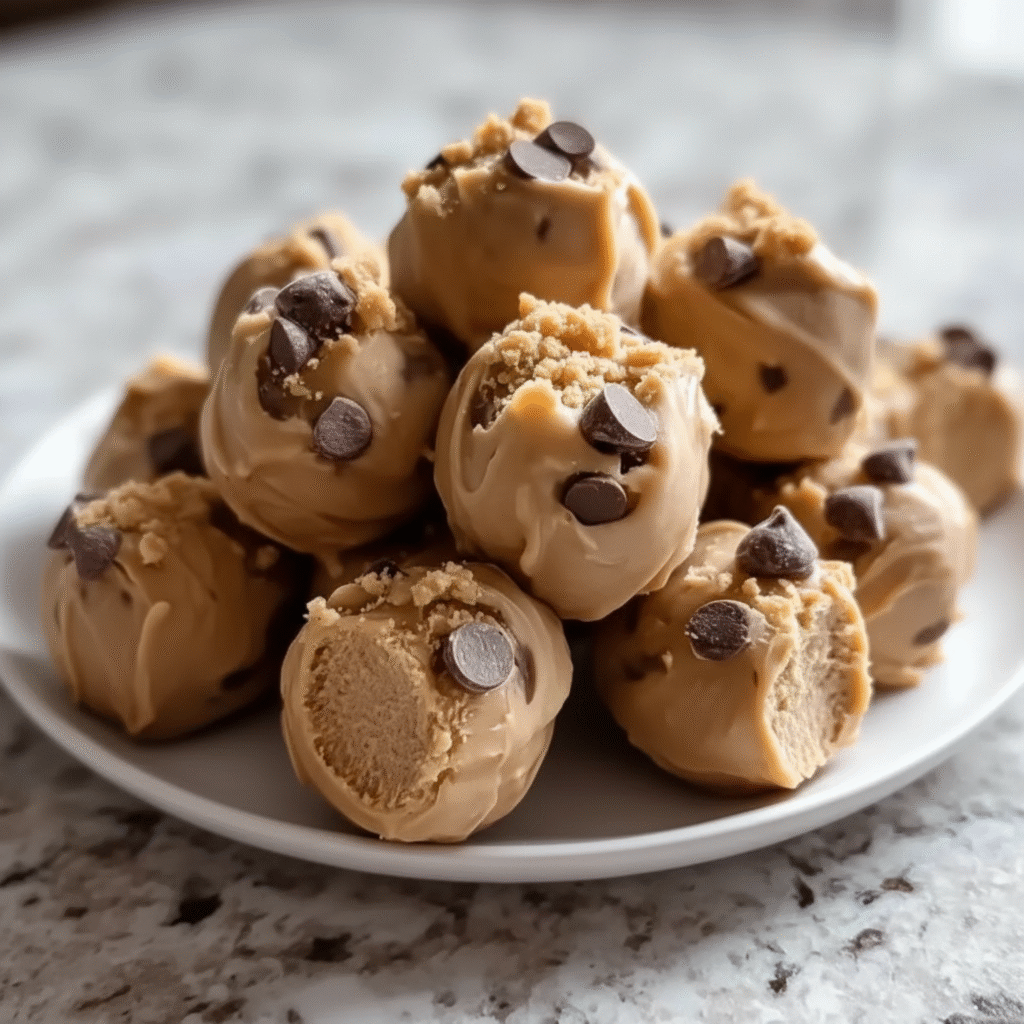 Frozen Peanut Butter Bites: High-Protein No-Bake Snack 4 Frozen peanut butter bites