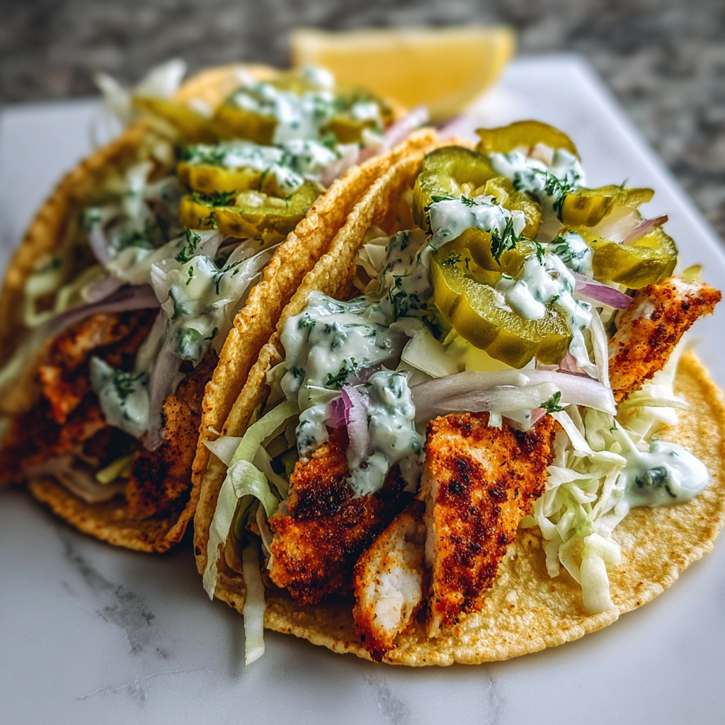 Dill Pickle Ranch Smash Chicken Tacos Made Easy 4 image 1777727564553