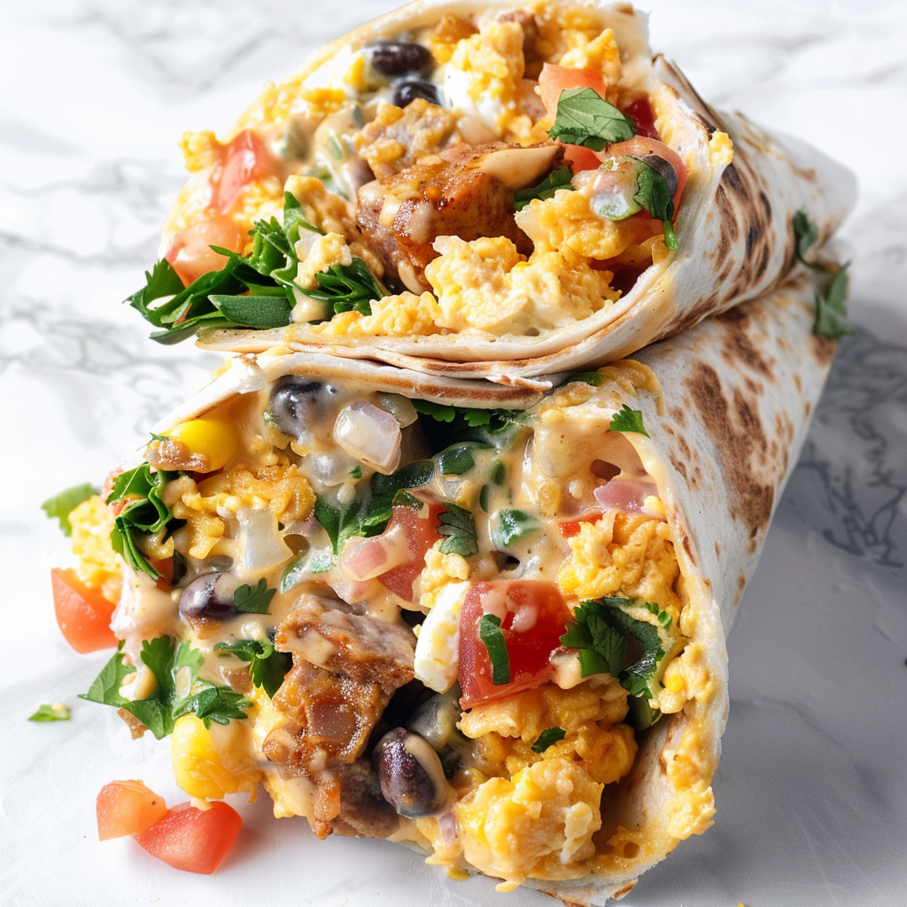 High Protein Breakfast Burrito: A Satisfying Start 5 image 1777736288036