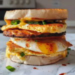 Spicy Chipotle Egg Breakfast Sandwich with 32g Protein 6 Spicy Chipotle Egg Breakfast Sandwich with 32g Protein