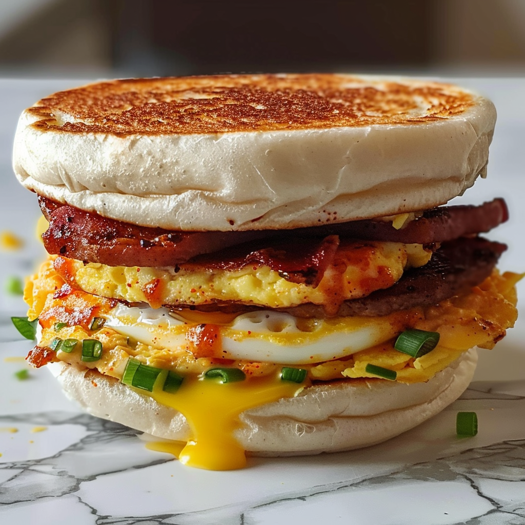 Spicy Chipotle Egg Breakfast Sandwich with 32g Protein 4 image 1777741383316