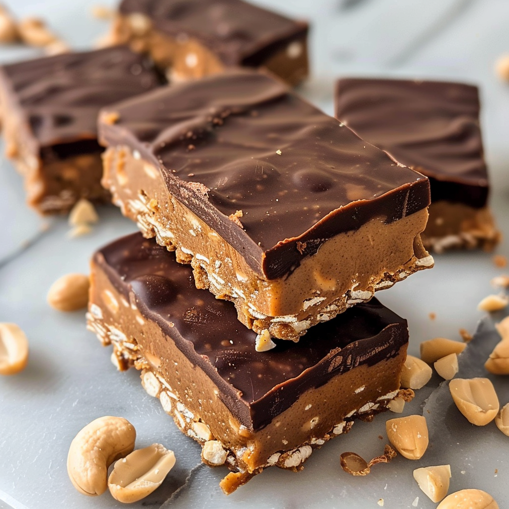 Chocolate Peanut Butter Protein Bars: Delicious Energy Boost 5 image 1777753276409