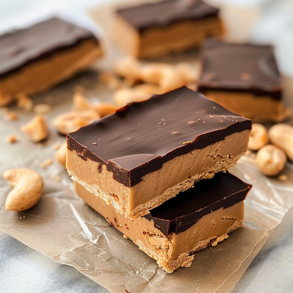 Chocolate Peanut Butter Protein Bars: Delicious Energy Boost