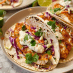 Air Fryer Fish Tacos with Cilantro Lime Slaw 6 Air Fryer Fish Tacos with Cilantro Lime Slaw