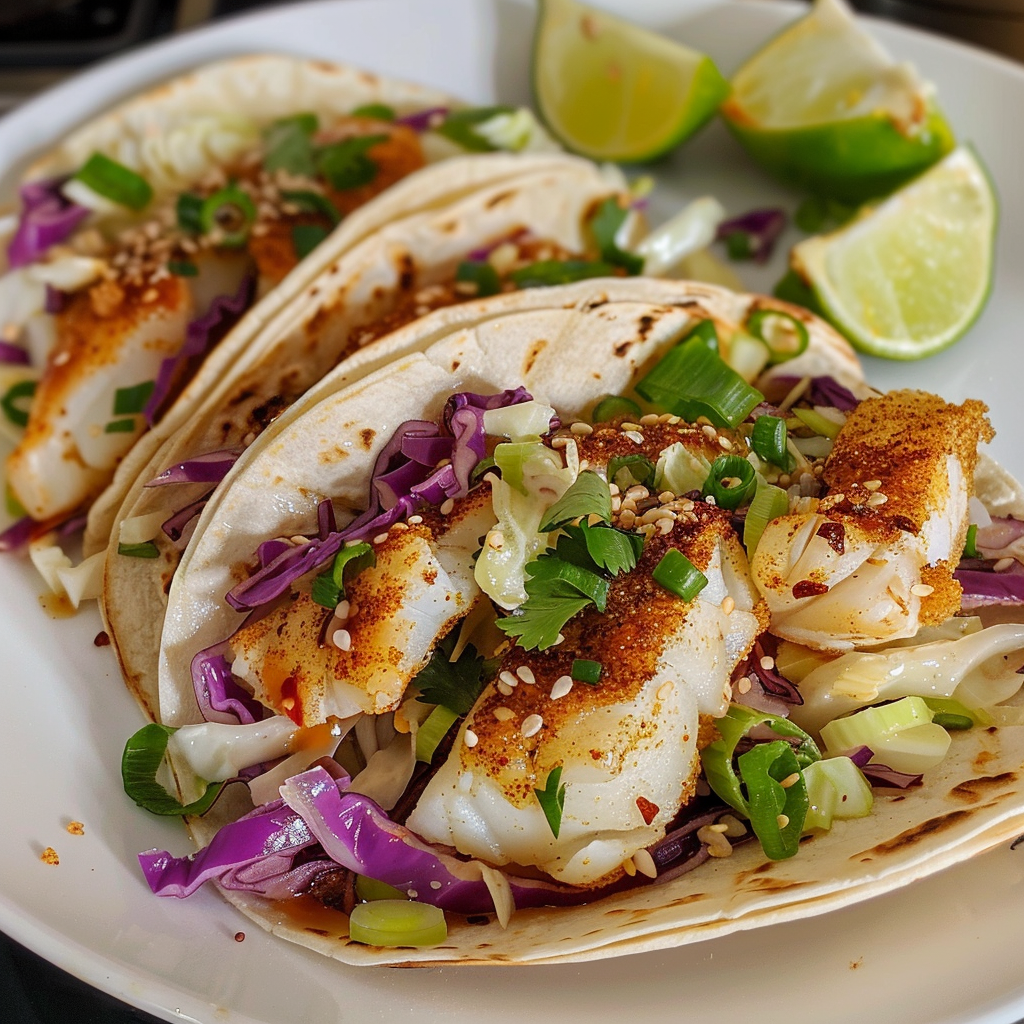 Cod Fish Tacos: Crispy Delight with Fresh Slaw 4 image 1777828699478