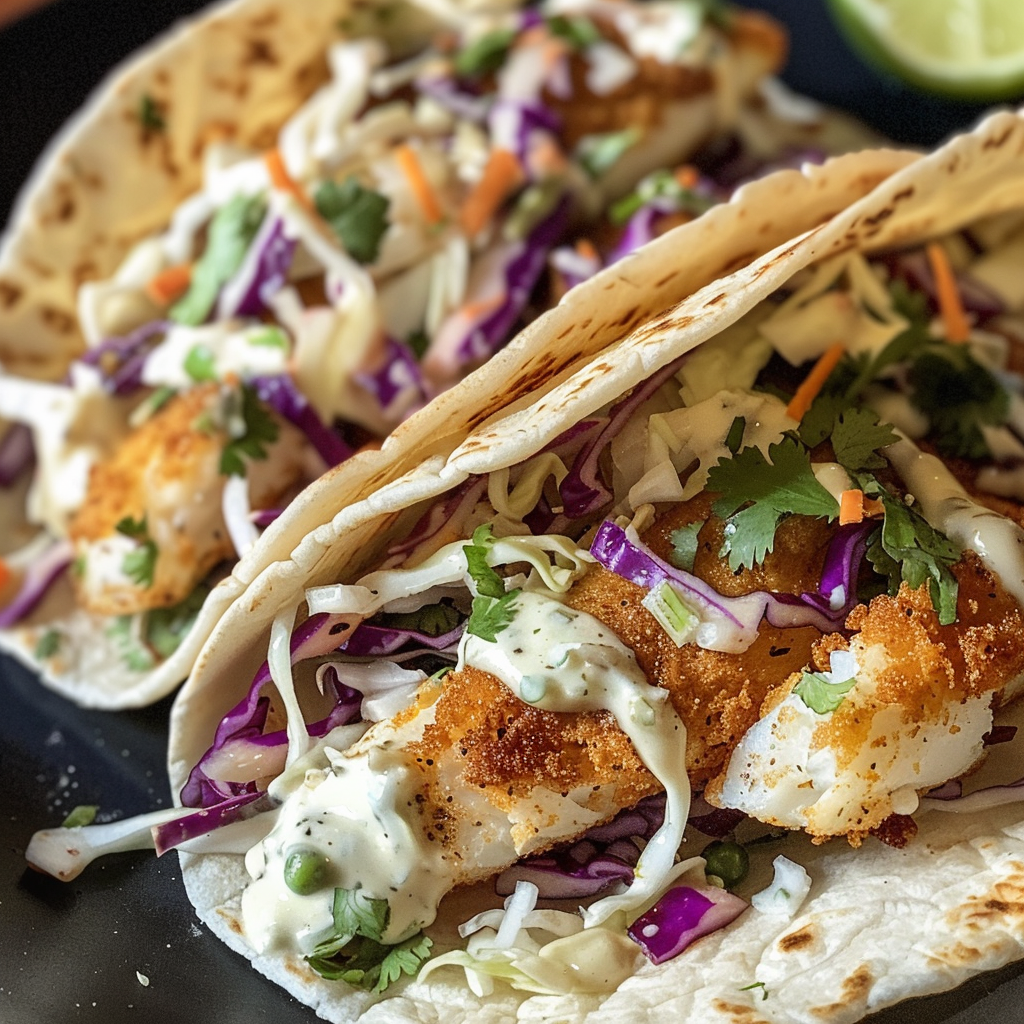 Fish Tacos with Cilantro Lime Slaw: A Flavorful Delight 4 image 1777839044983