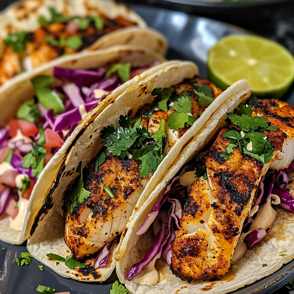 Blackened Tilapia Tacos Recipe: A Flavorful Delight 4 image 1777839159546