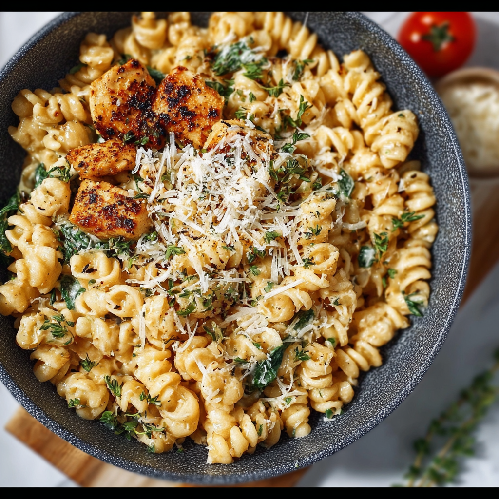 High Protein Garlic Parmesan Pasta Bowls 5 High Protein Garlic Parmesan Pasta Bowls