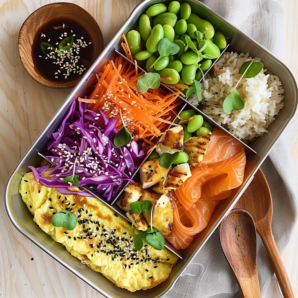 Japanese Bento Box: A High-Protein Lunch Guide
