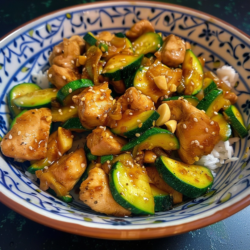 Chicken Zucchini Stir Fry: 32g Protein in 25 Minutes 5 image 1784224077102