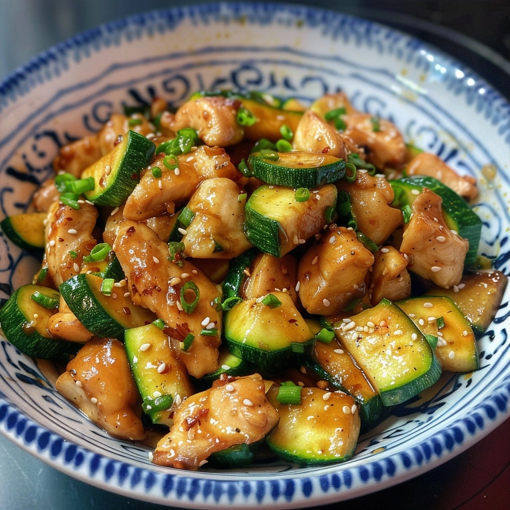 Home Page 5 Chicken Zucchini Stir Fry: 32g Protein in 25 Minutes