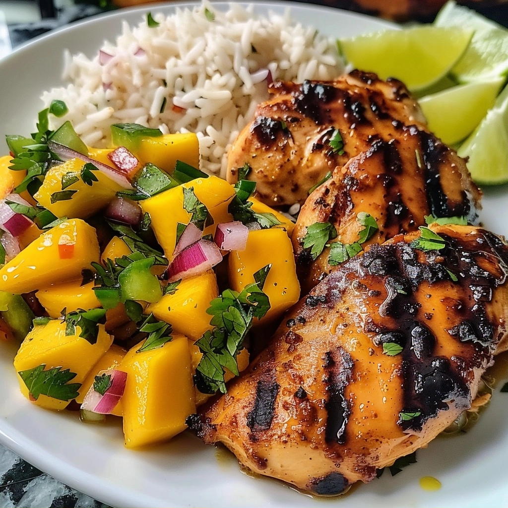 Home Page 8 Honey Lime Chicken with Mango Salsa for Lean Gains
