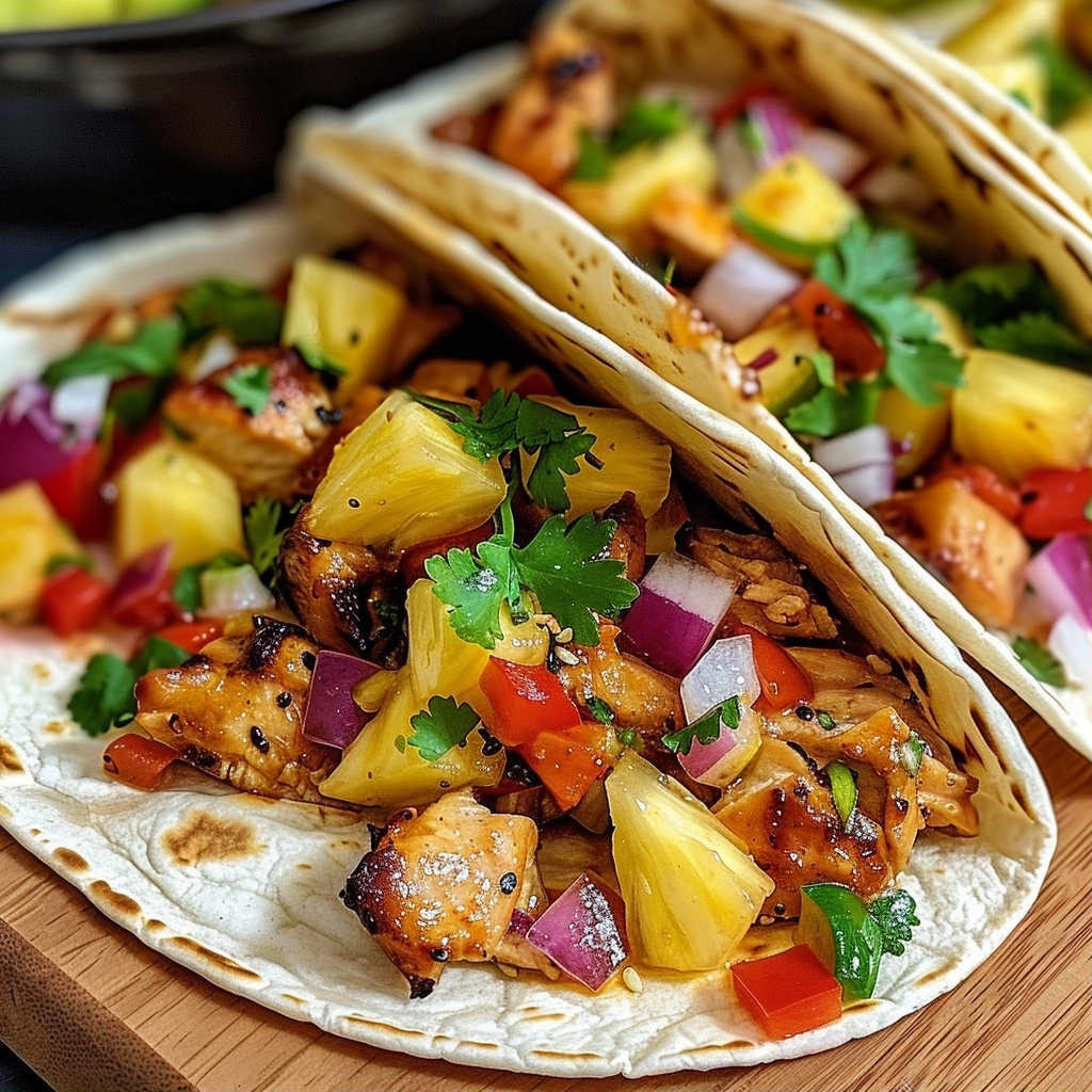 Pineapple Chicken Tacos: High-Protein Tropical Flavor 5 image 1784371962798