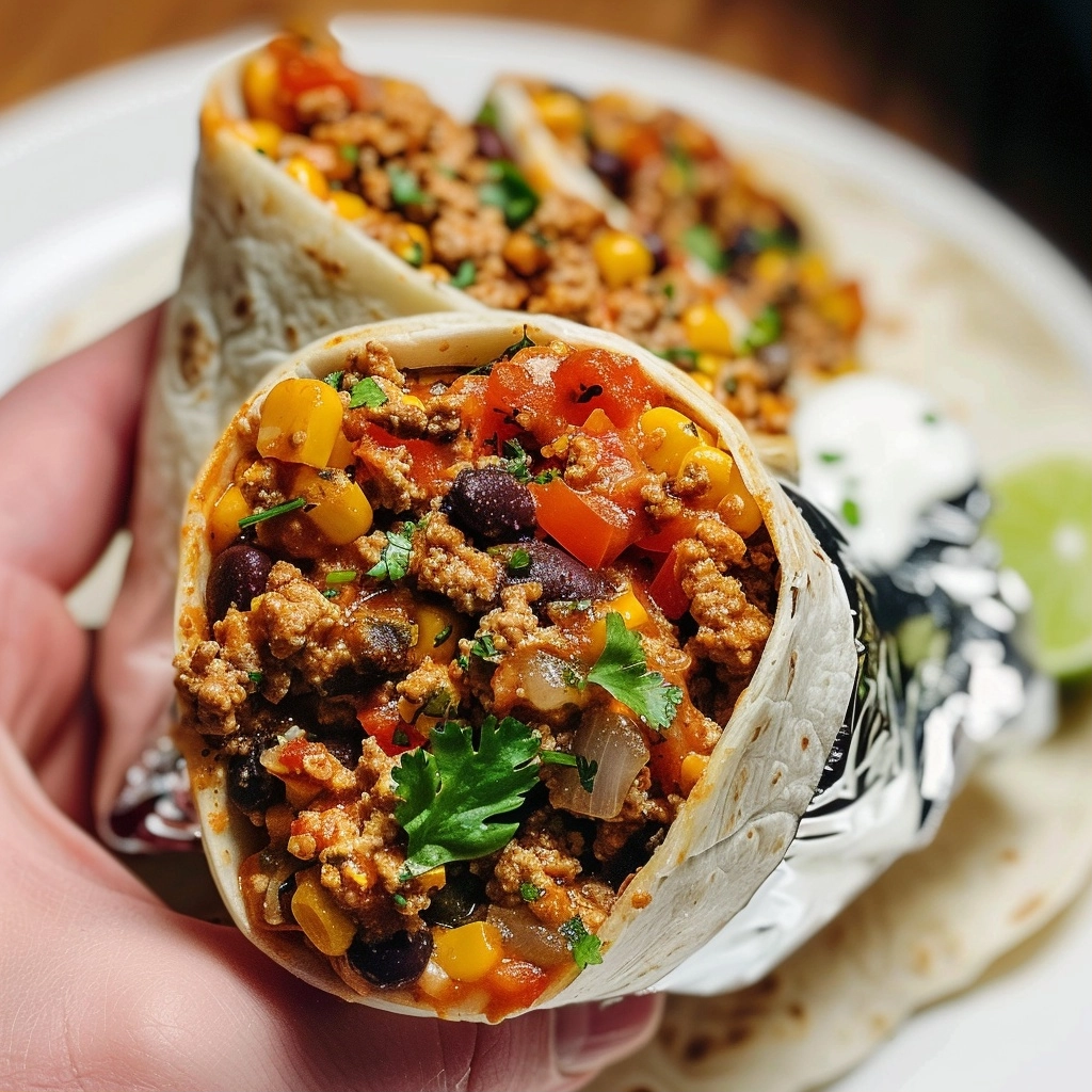 Home Page 11 Spicy Chipotle Turkey Burritos for High Protein Gains
