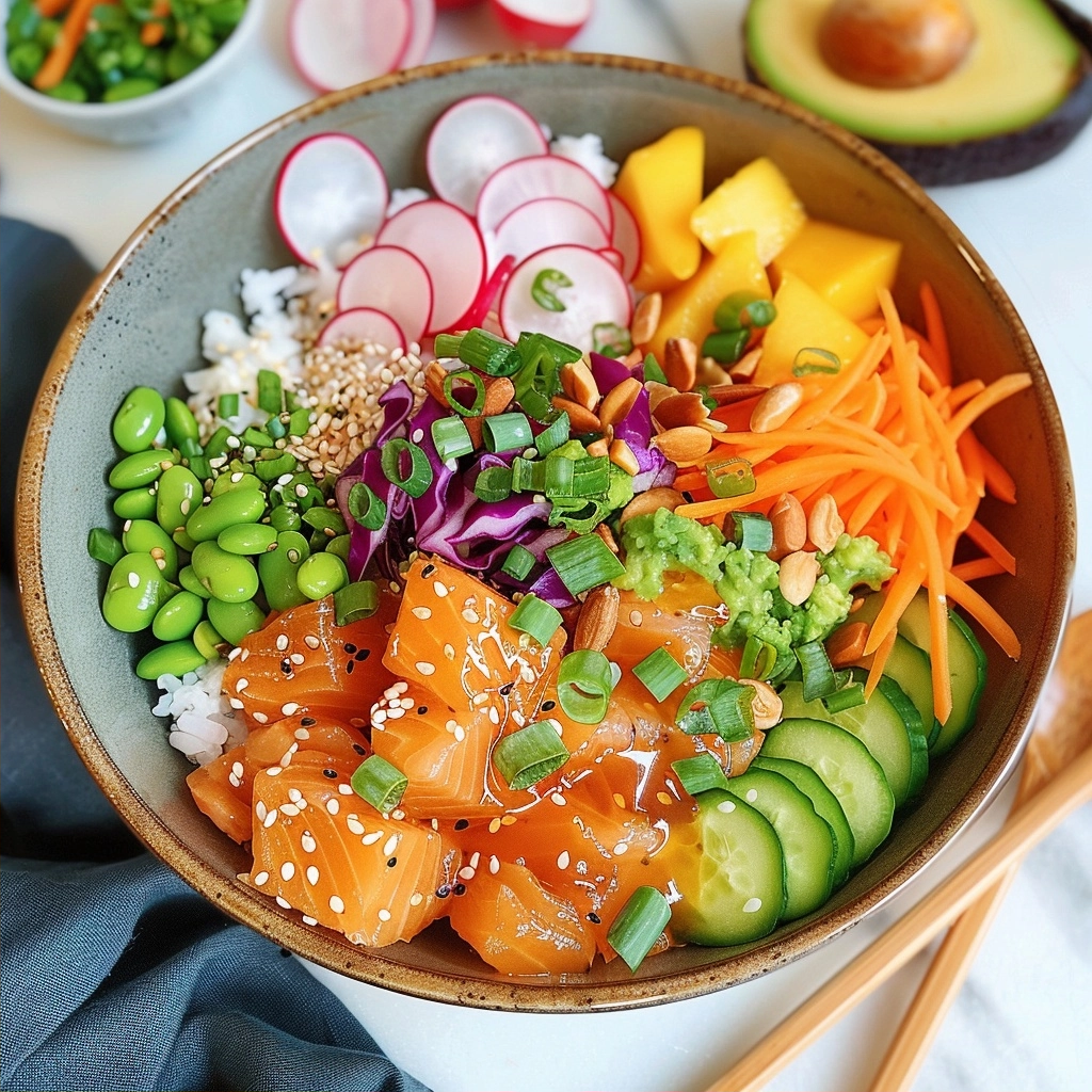 Salmon Poke Bowl: A High-Protein Meal in 25 Minutes 4 image 1784547735767