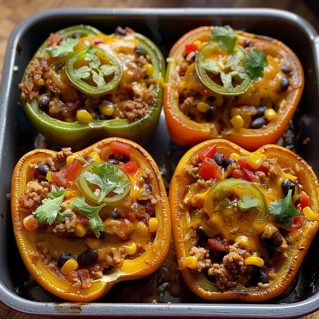 Turkey Taco Stuffed Peppers for Easy High-Protein Meals 5 image 1784720175858
