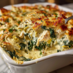Spinach Artichoke Chicken Casserole for High Protein Goals 6 Spinach Artichoke Chicken Casserole for High Protein Goals