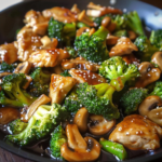 Chicken Broccoli and Mushroom Stir Fry Recipe