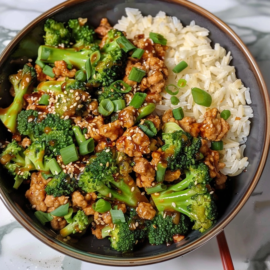 Honey Sriracha Ground Chicken and Broccoli 5 image 1784832580212