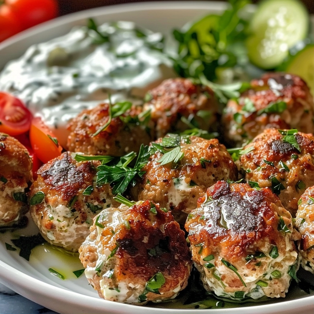 Greek Turkey Meatballs with Tzatziki: High-Protein Prep 5 image 1784888982439