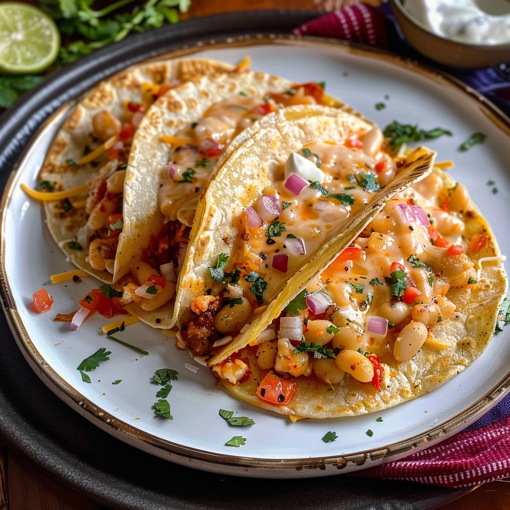 Buffalo White Bean Tacos: High-Protein Quick Meals 4 image 1785233048756